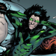 Nightmare relaxing in bed with Scott and Jean.